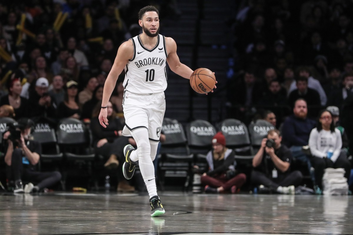 Brooklyn Nets guard Ben Simmons